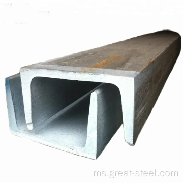 Jualan Panas UPN 80, 100, 120 Struktur Keluli C Channel Harga Box Channel Steel